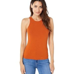 Vince Scoop Neck Dark Ginger Tank